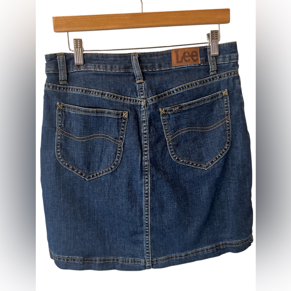 Lee Denim Mini Skort - Picture 3 of 7